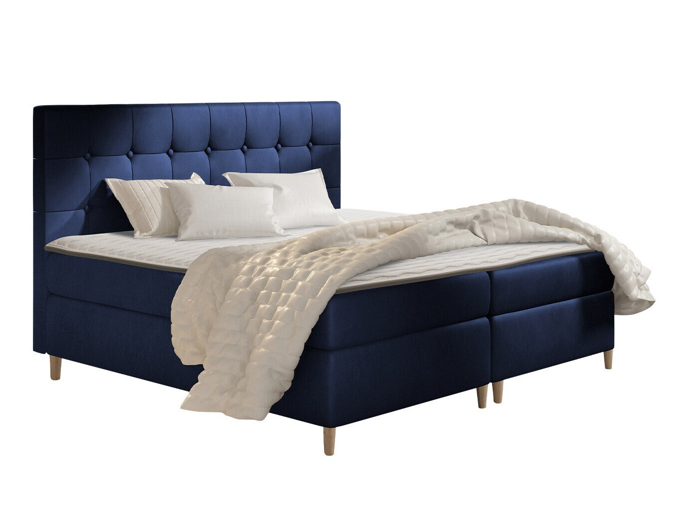 Lit boxspring Baltimore 130 (Magic Velvet 2216)