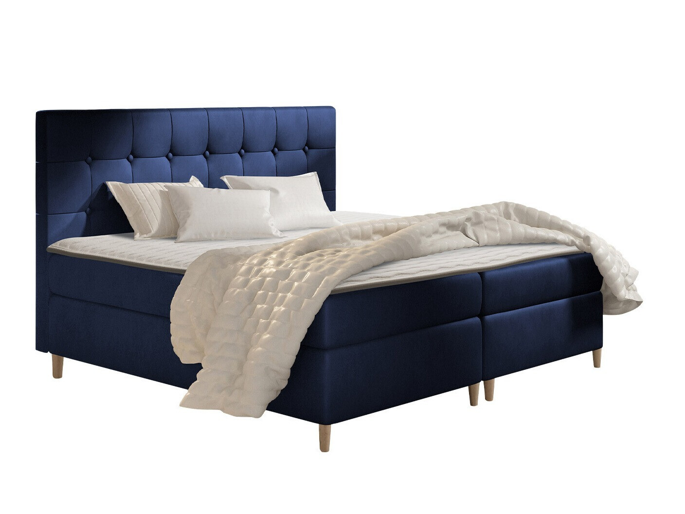 Lit boxspring Baltimore 130 (Magic Velvet 2216)