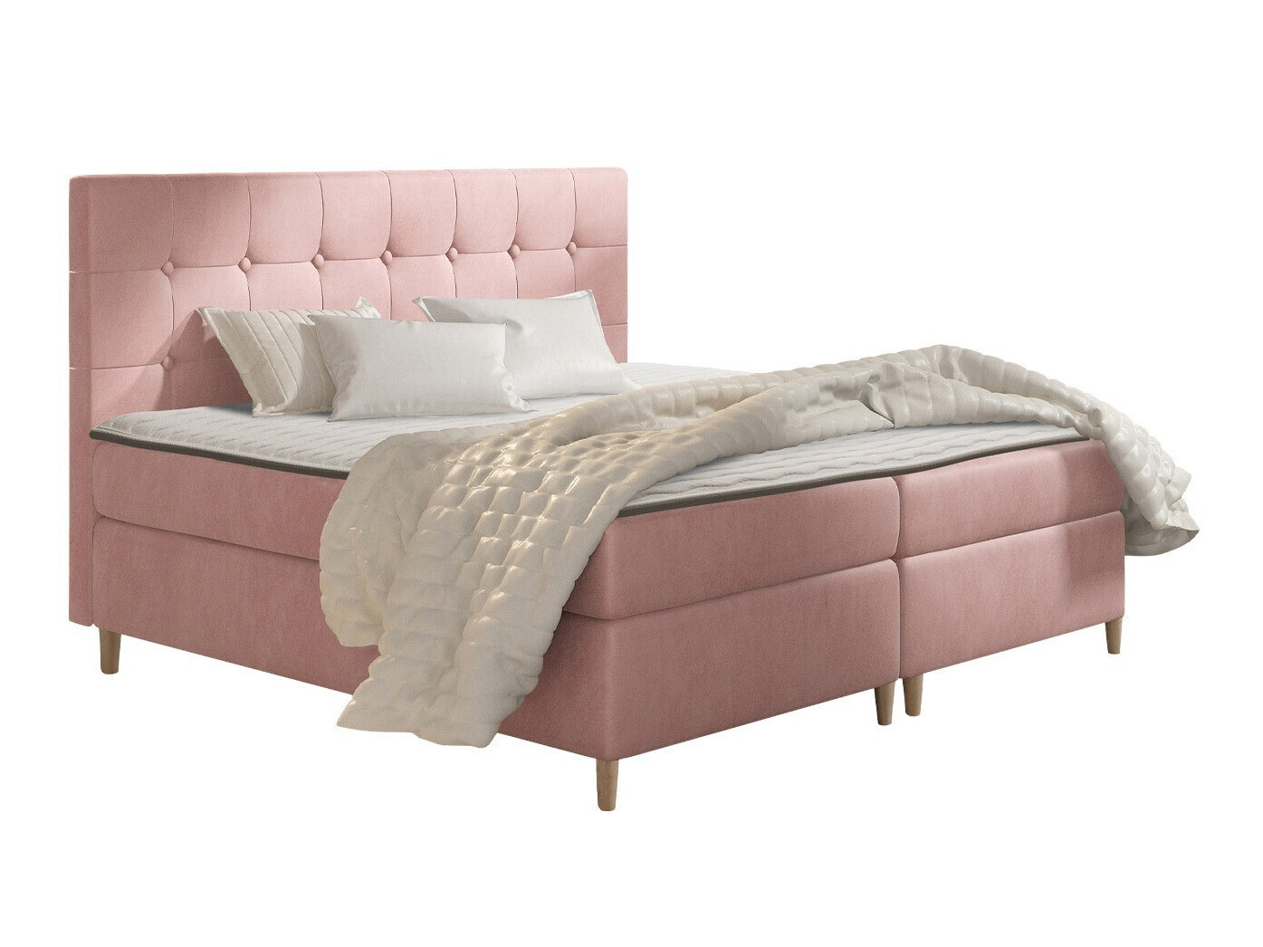 Lit boxspring Baltimore 130 (Magic Velvet 2257)