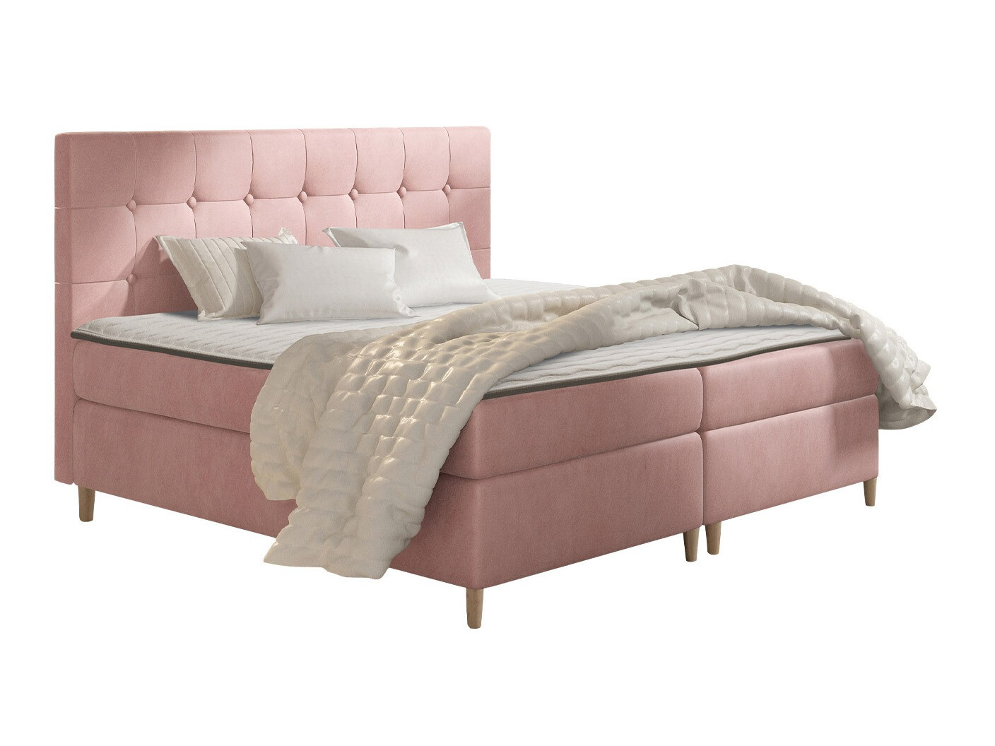Lit boxspring Baltimore 130 (Magic Velvet 2257)