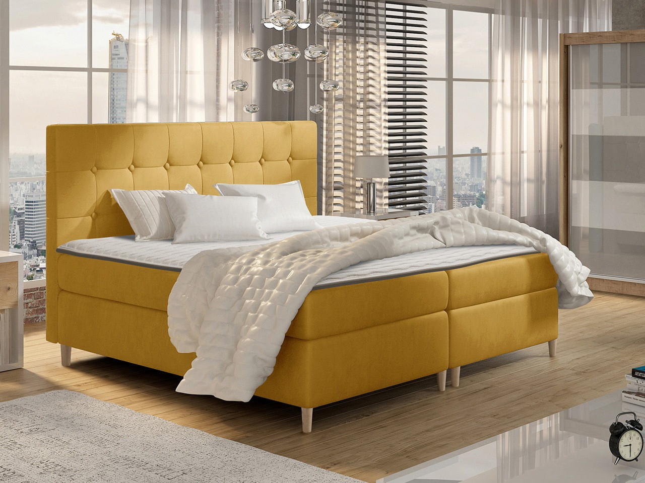 Lit boxspring Caseus (Magic Velvet 2215)