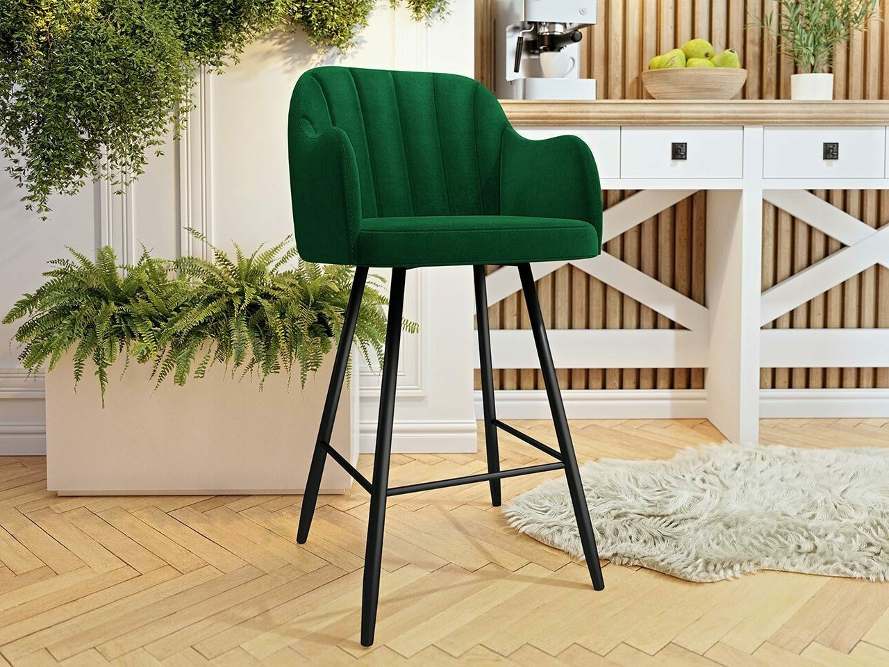 Chaise de bar Comfivo Anser I (Magic Velvet 2225)