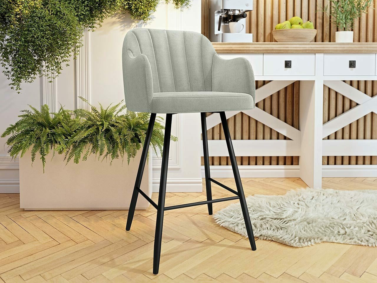 Chaise de bar Comfivo Anser I (Magic Velvet 2240)