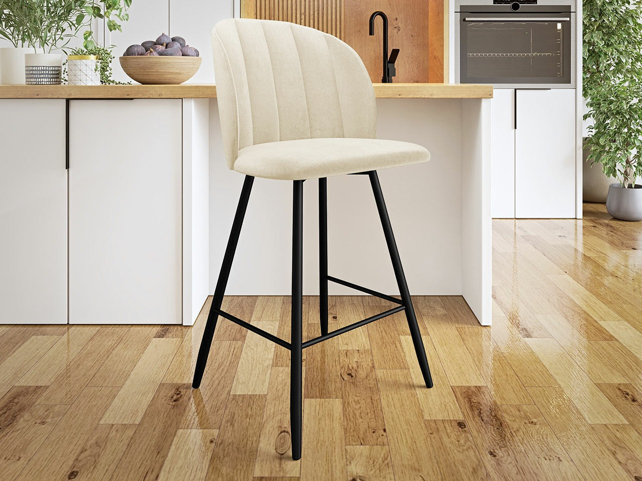 Chaise de bar Comfivo Anser II (Magic Velvet 2250)