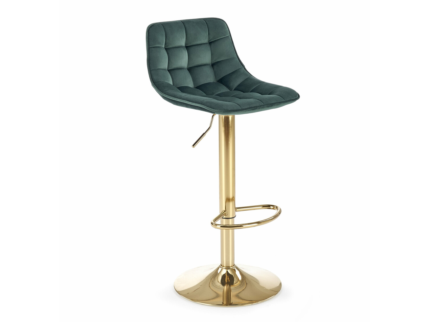 Chaise de bar Houston 1441 (Vert + Doré)