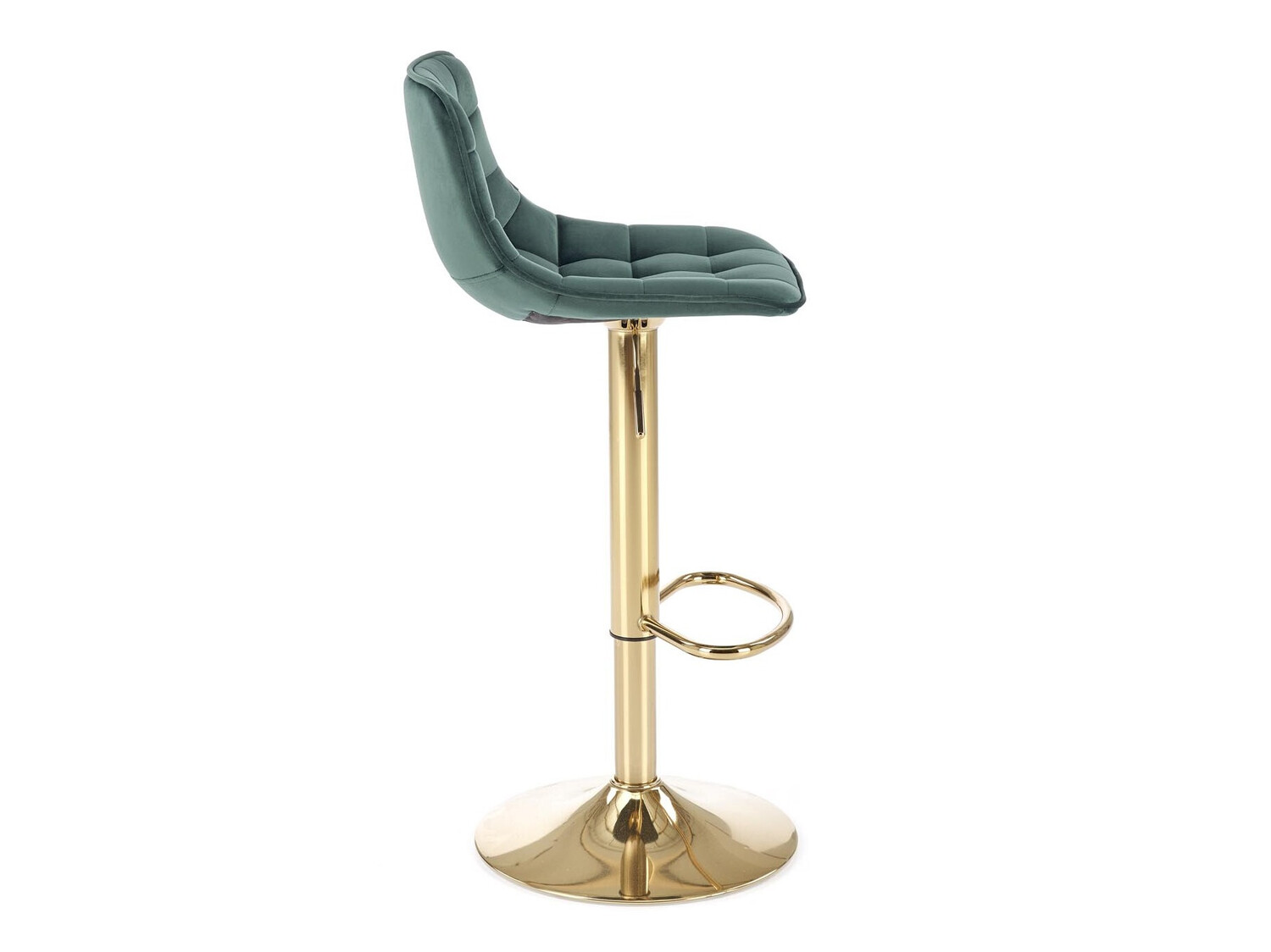 Chaise de bar Houston 1441 (Vert + Doré)