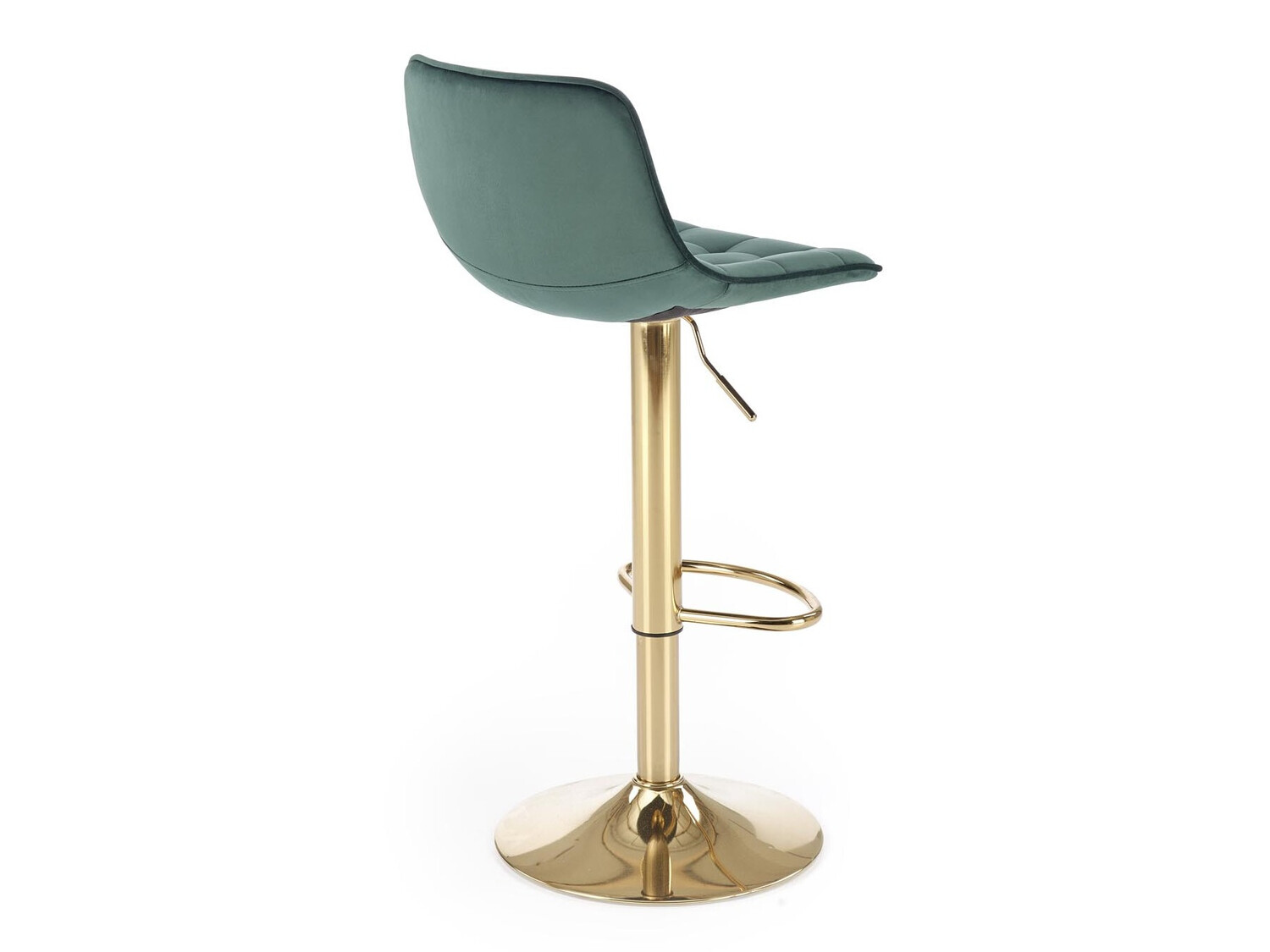 Chaise de bar Houston 1441 (Vert + Doré)