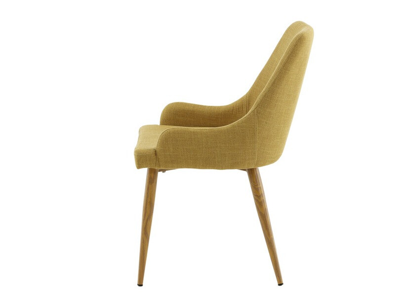 Chaise Dallas 222 (Jaune + Marron)