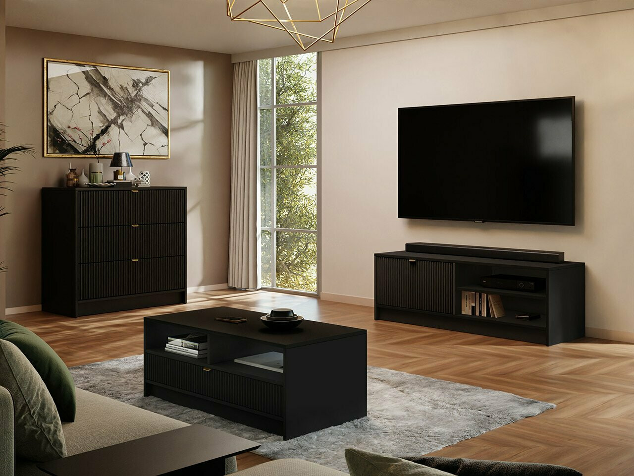Commode Comfivo Papilio I (Noir)