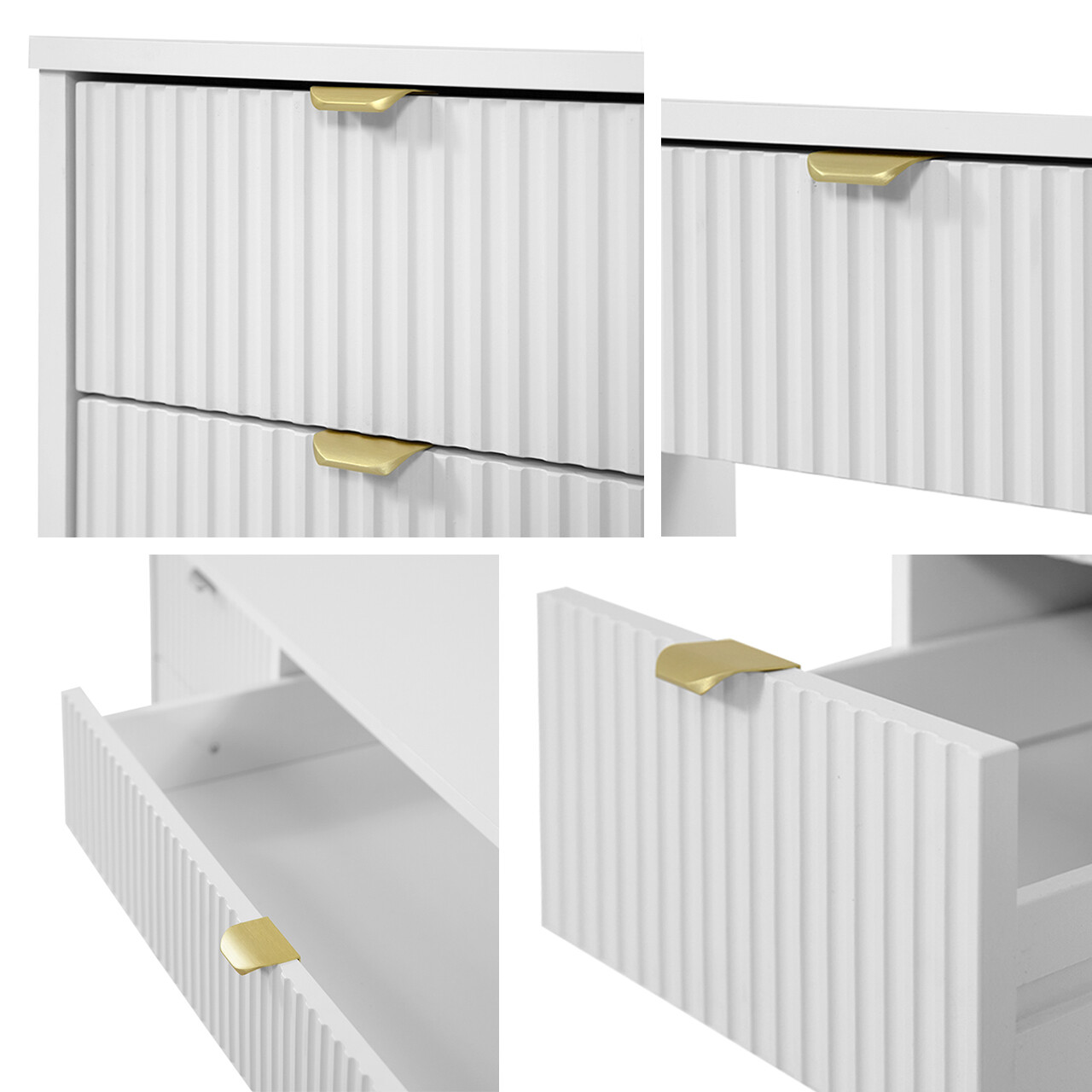 Ensemble de salon Comfivo Papilio I (Blanc)