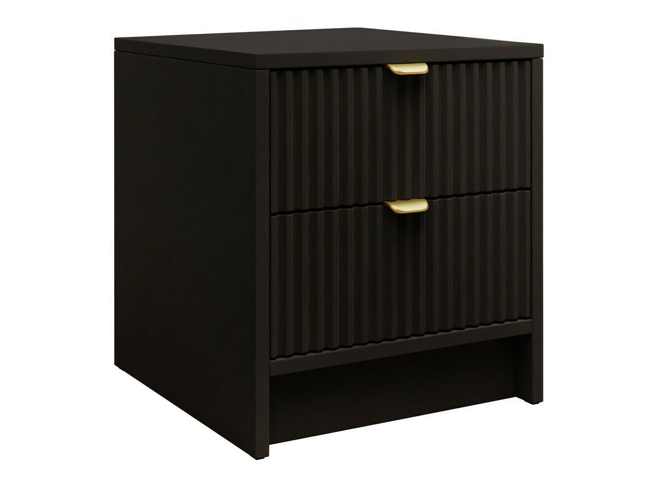 Table de chevet Comfivo Papilio (Noir)