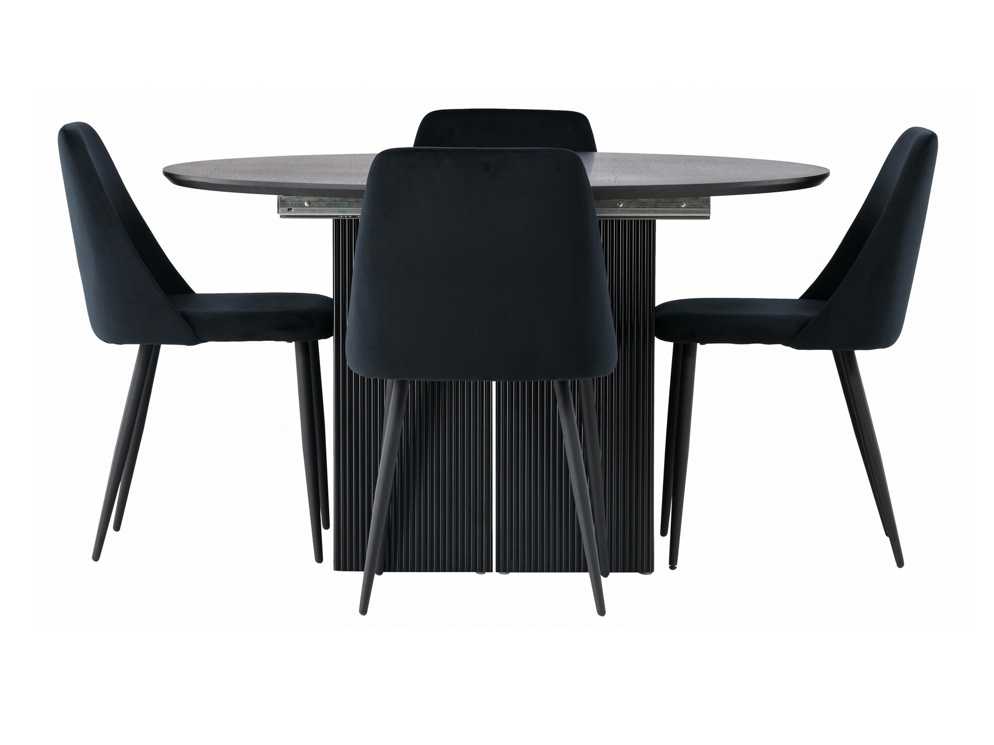 Salle à manger complète Dallas 4276 (Noir)