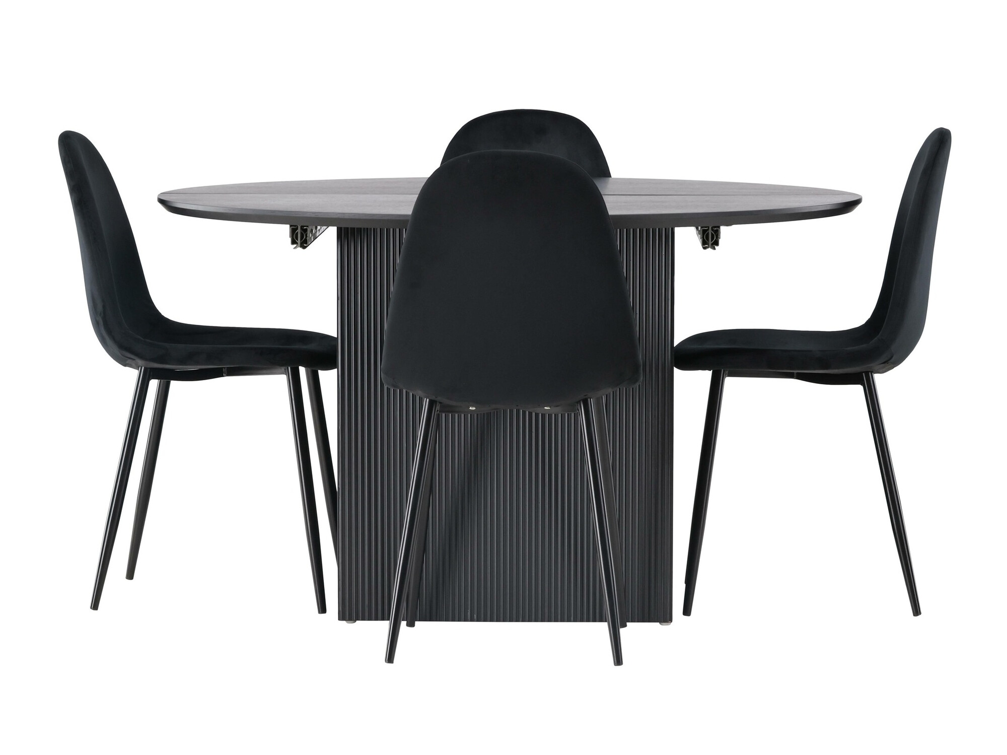 Salle à manger complète Dallas 4287 (Noir)