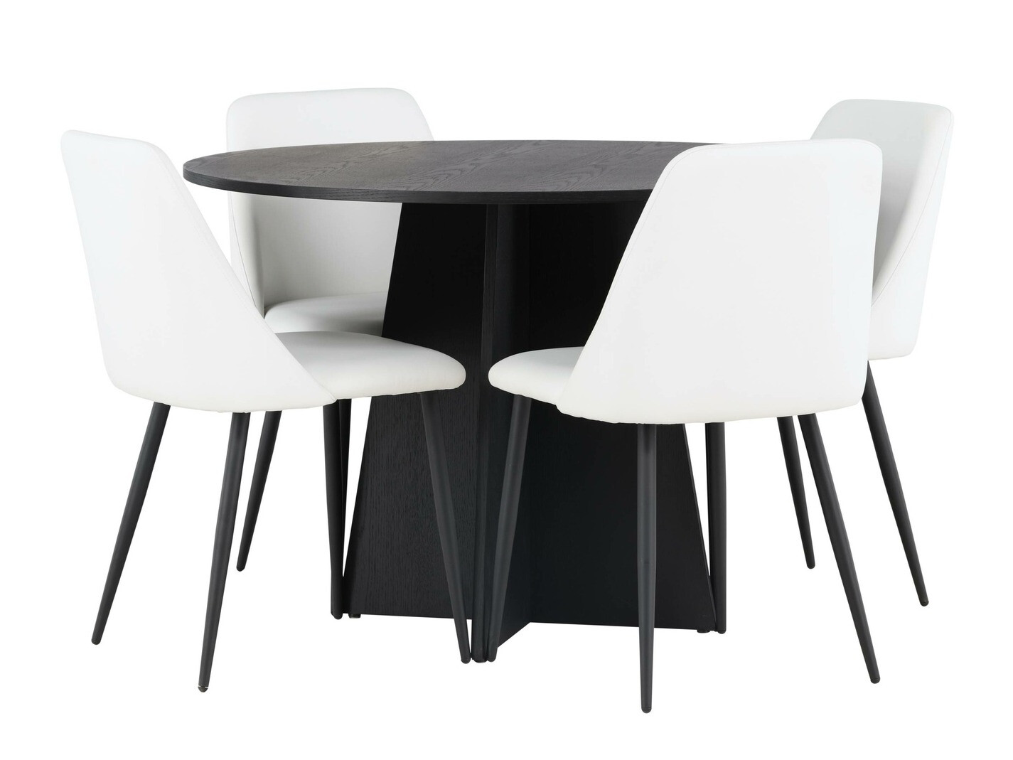 Salle à manger complète Dallas 4289 (Blanc)