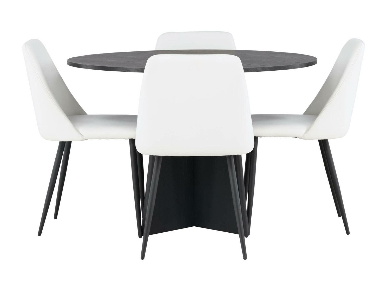 Salle à manger complète Dallas 4289 (Blanc)