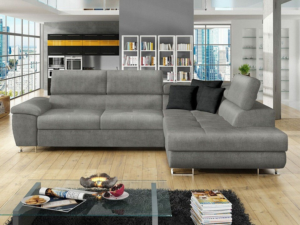 Canapé d'angle Comfivo Ruta II (Magic Velvet 2217 + Magic Velvet 2219)