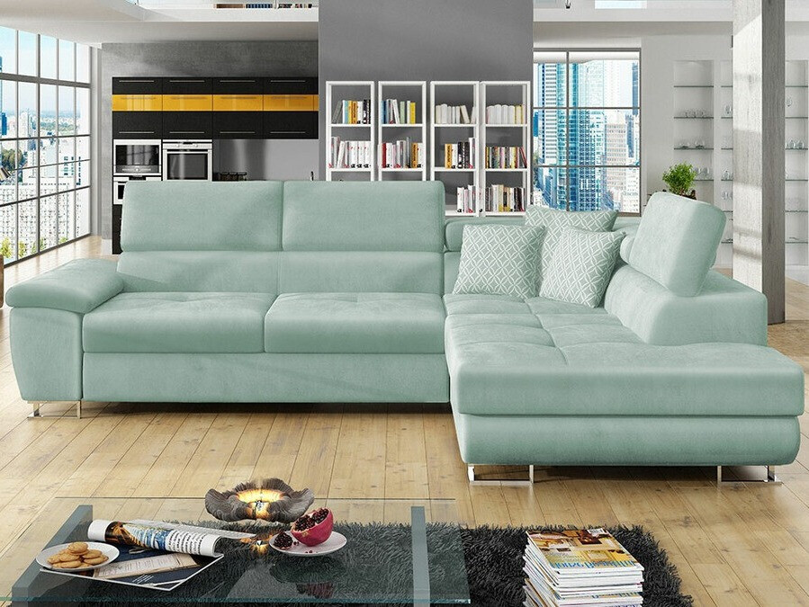 Canapé d'angle Comfivo Ruta II (Magic Velvet 2227 + Evo 29)