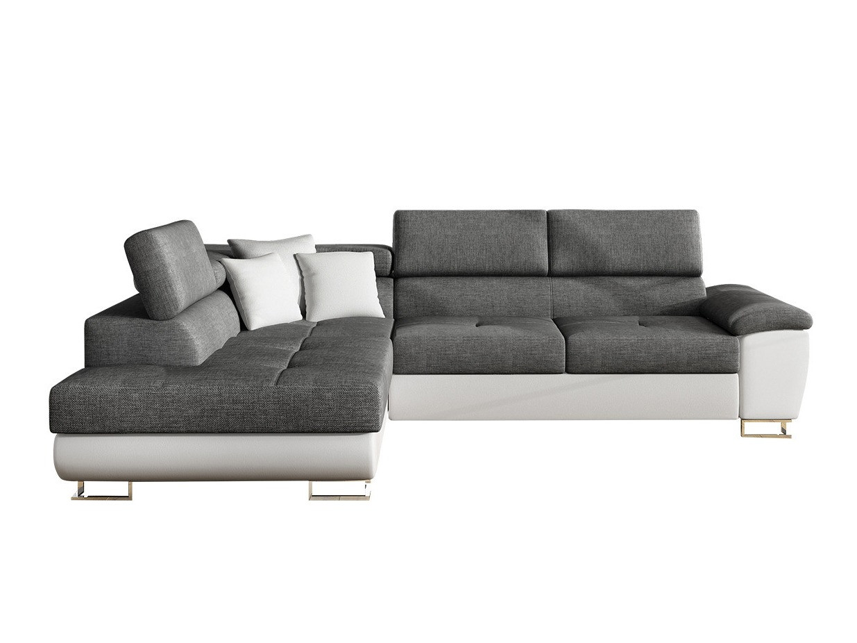 Canapé d'angle Comfivo Ruta II (Soft 017 + Lux 06 + Soft 017)