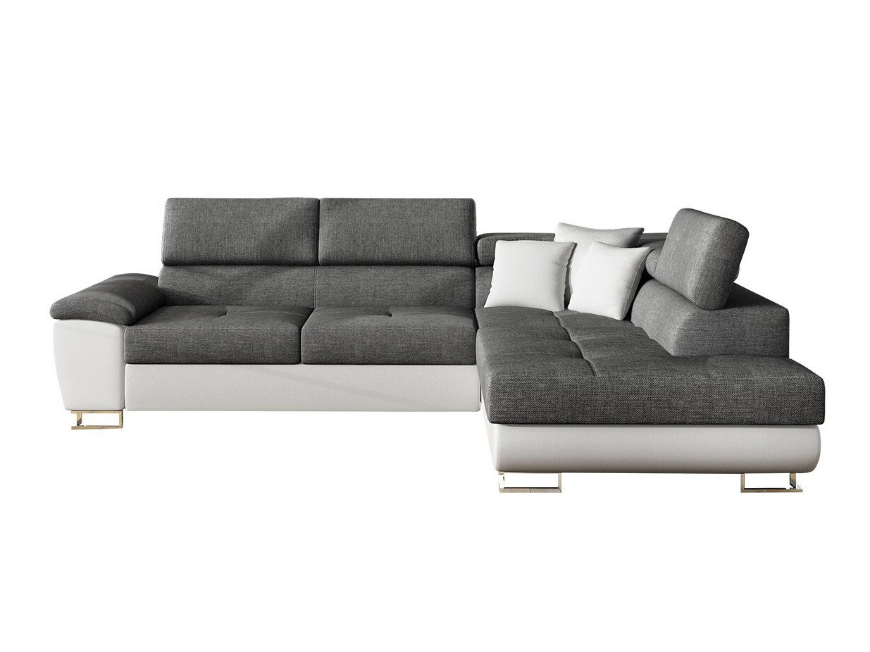 Canapé d'angle Comfivo Ruta II (Soft 017 + Lux 06 + Soft 017)