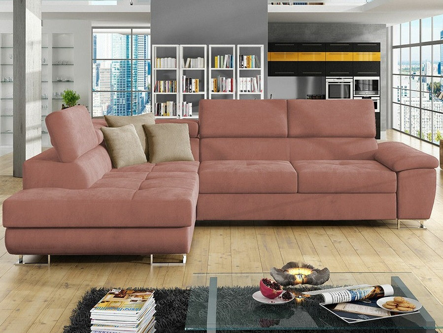 Canapé d'angle Comfivo Ruta II (Uttario Velvet 2955 + Uttario Velvet 2979)