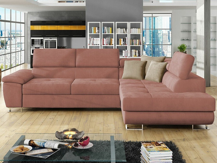 Canapé d'angle Comfivo Ruta II (Uttario Velvet 2955 + Uttario Velvet 2979)