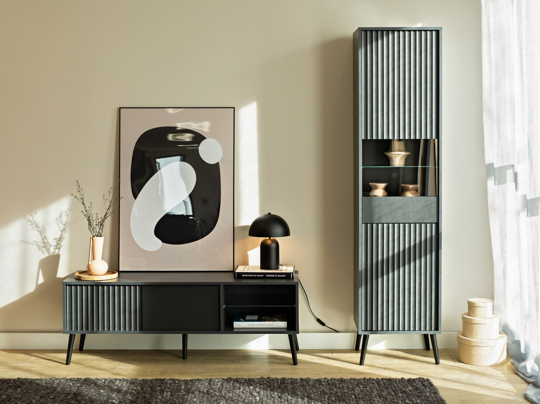 Meuble TV Cirferi 104 (Anthracite)