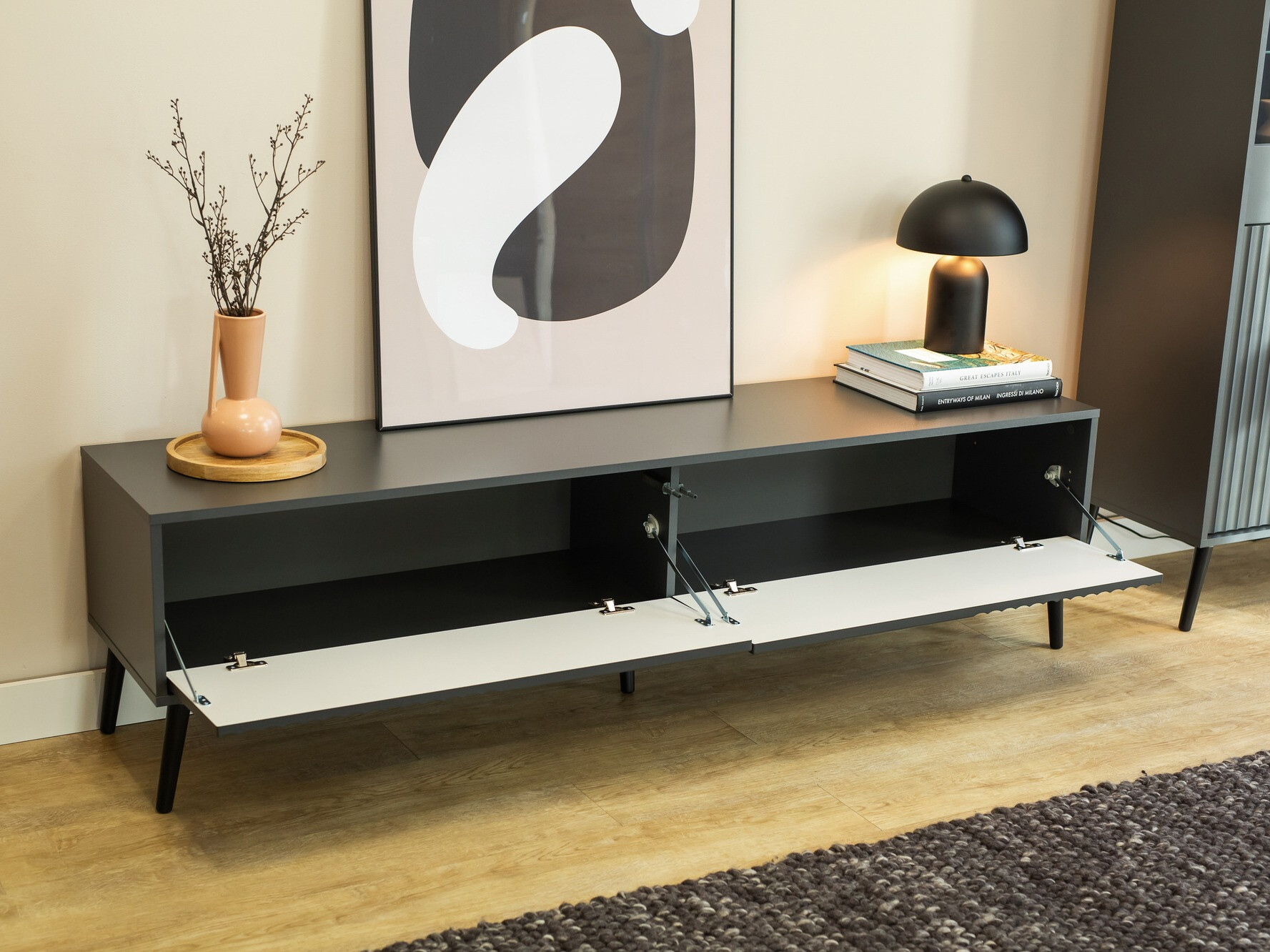 Meuble TV Cirferi 105 (Anthracite)
