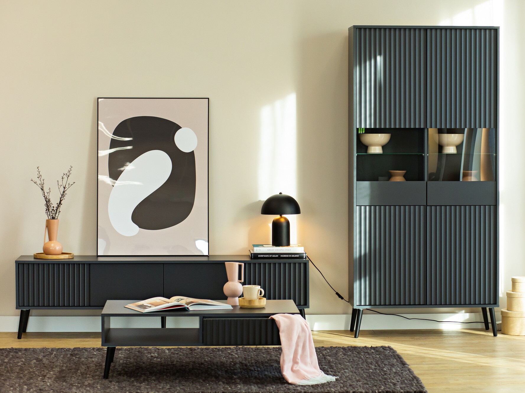 Meuble TV Cirferi 105 (Anthracite)