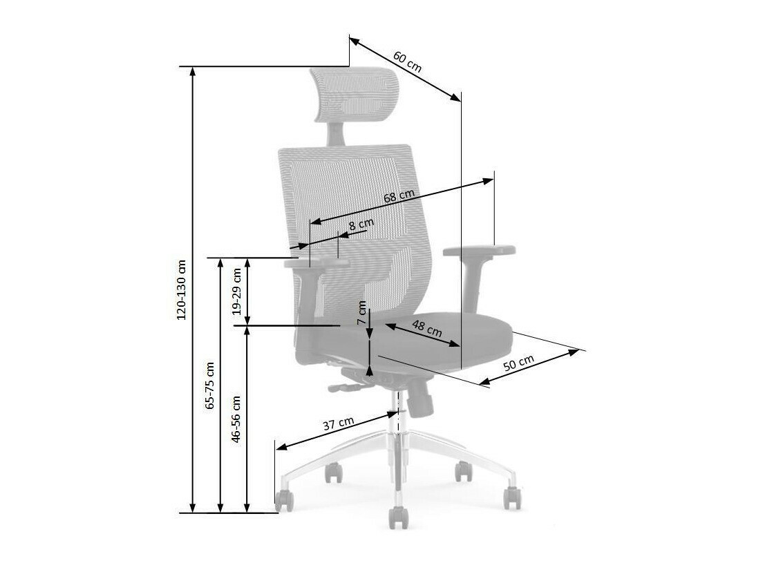 Chaise de bureau Houston 387
