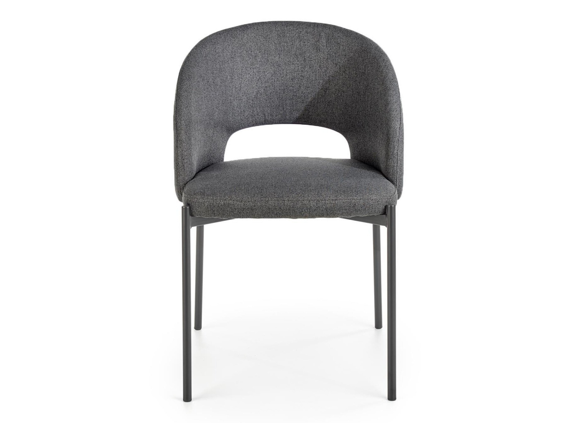 Chaise Houston Virtus (Gris + Noir)
