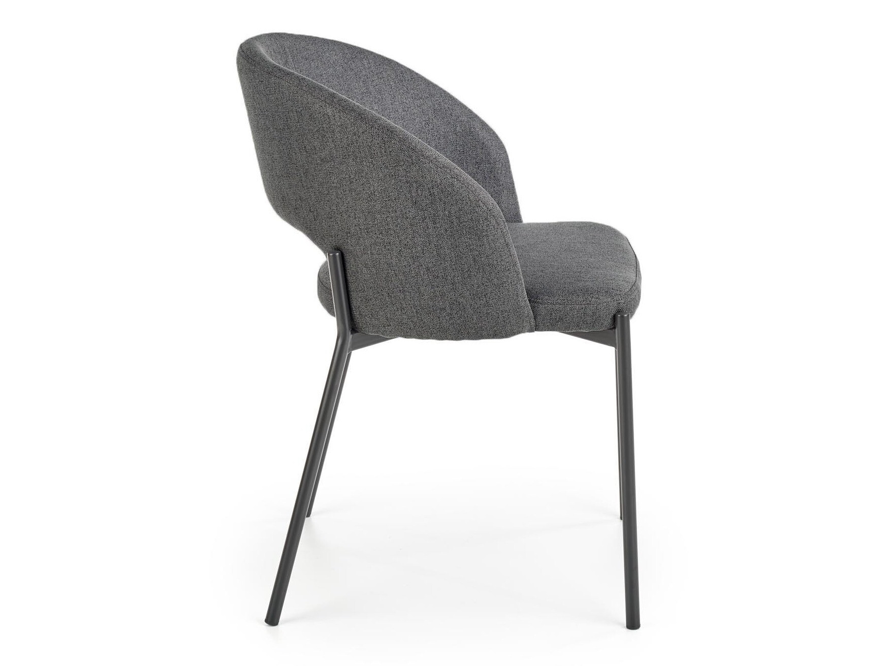 Chaise Houston Virtus (Gris + Noir)