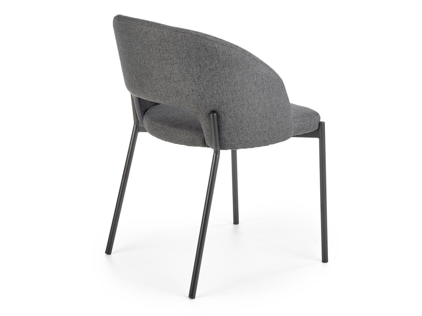 Chaise Houston Virtus (Gris + Noir)