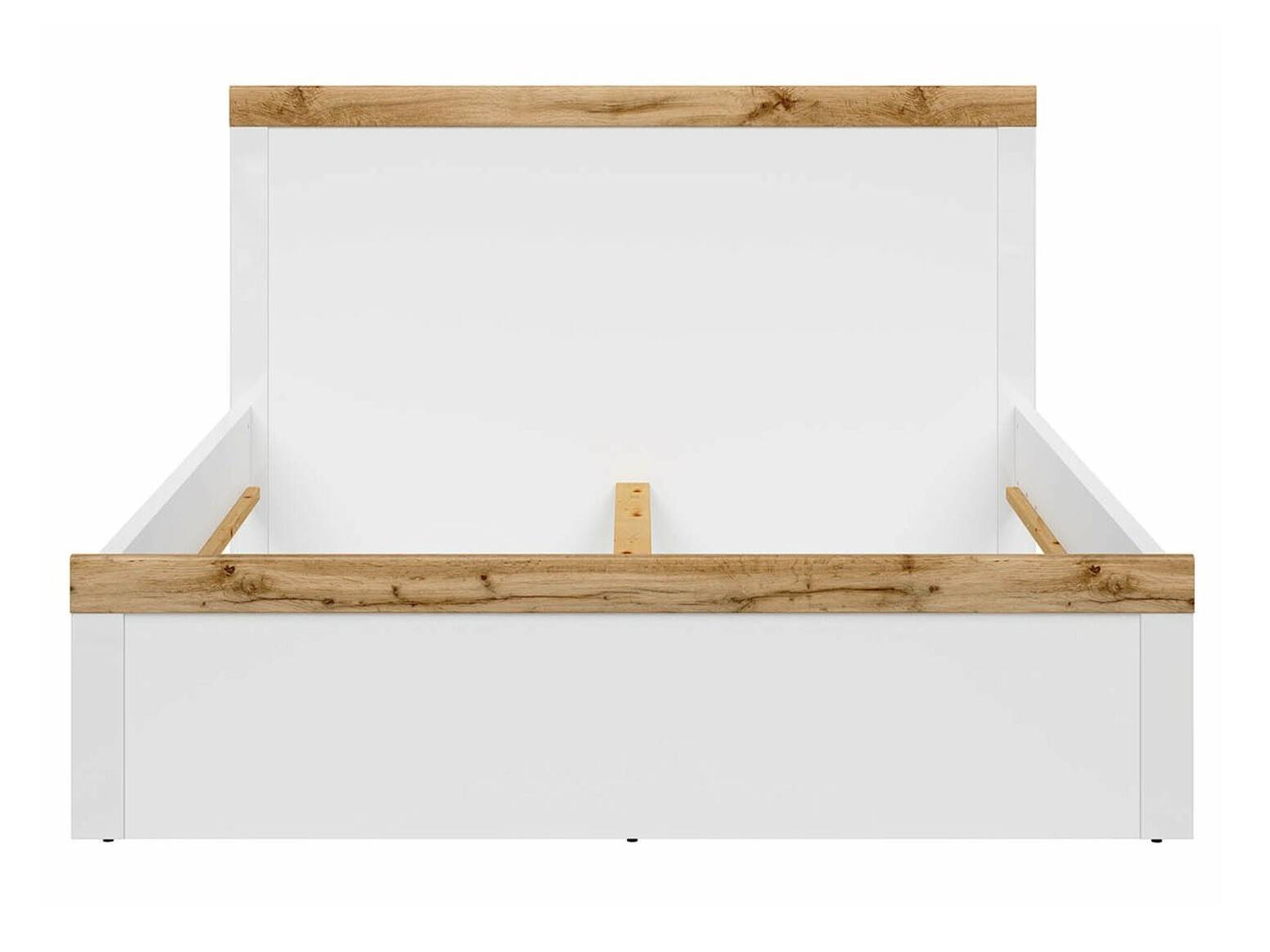 Lit Sonsoru 138 (Blanc + Chêne)