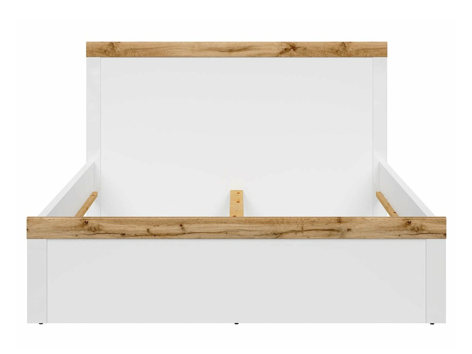 Lit Sonsoru 138 (Blanc + Chêne)