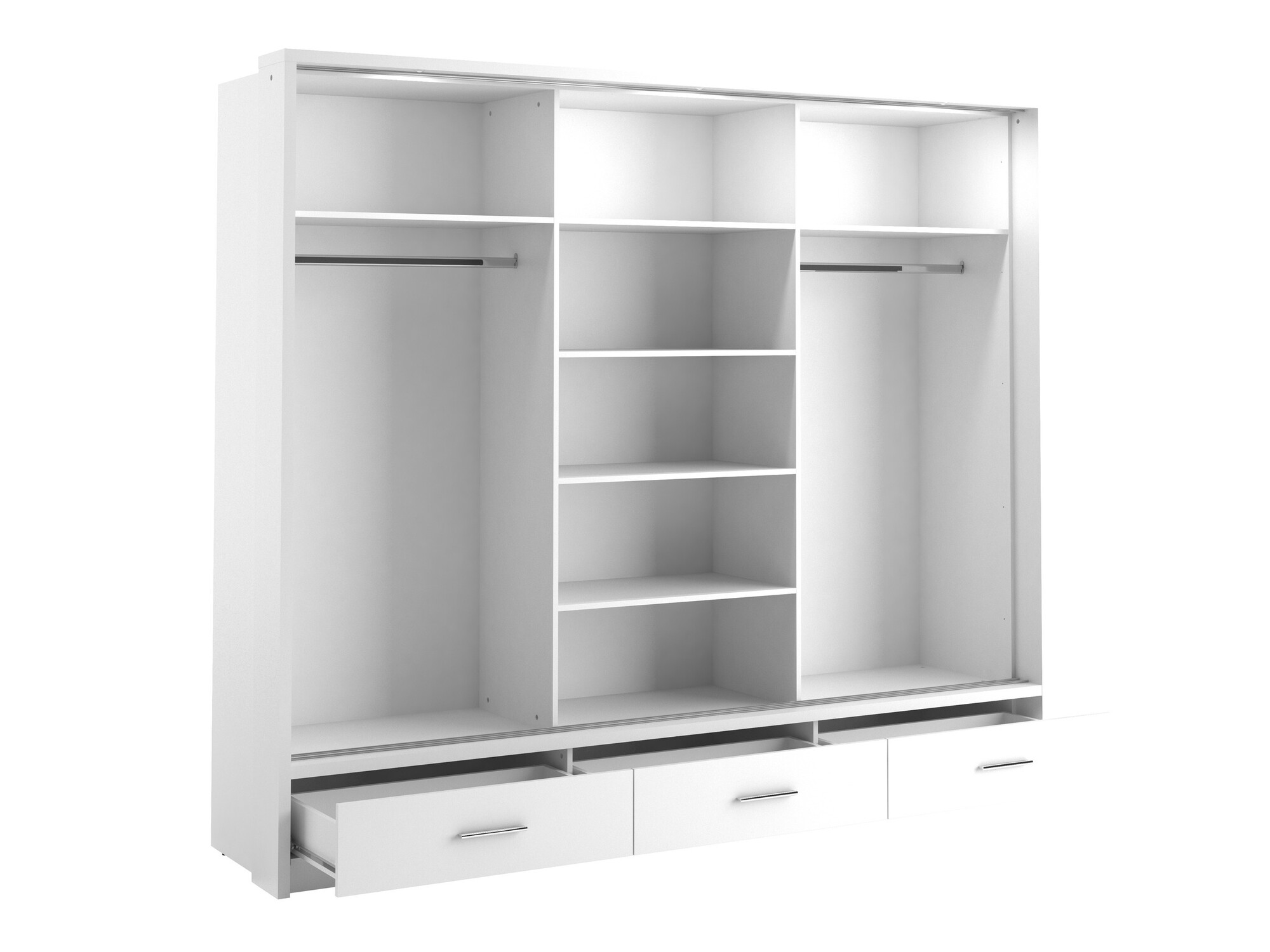 Armoire Fresno 100 (Blanc)