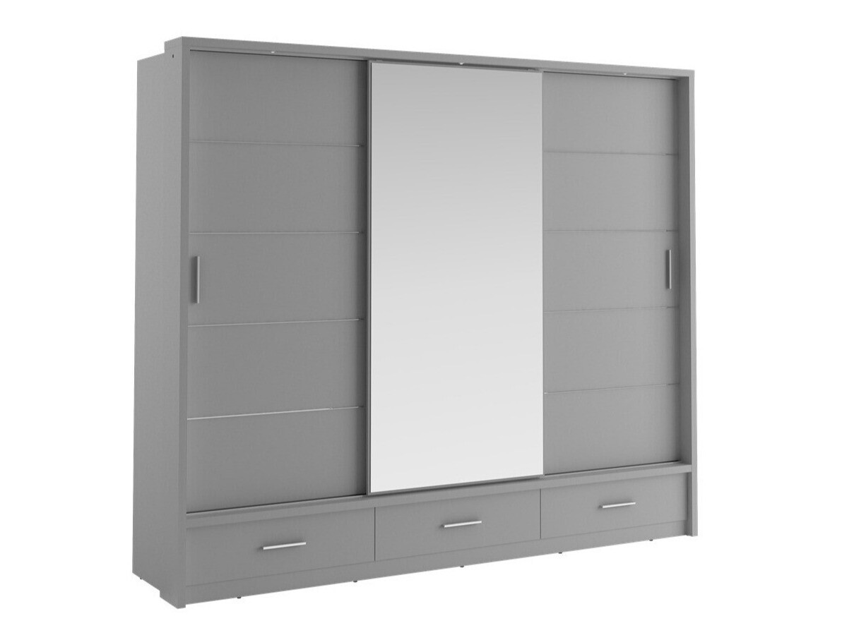 Armoire Fresno 100 (Gris)