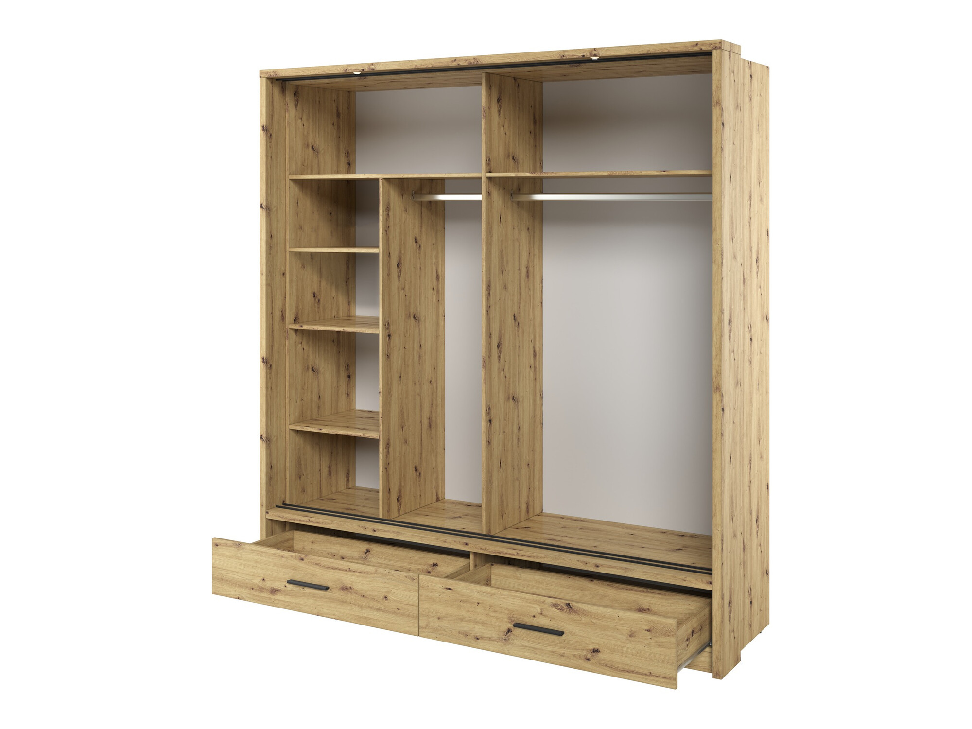 Armoire Fresno 104 (Chêne Artisan)