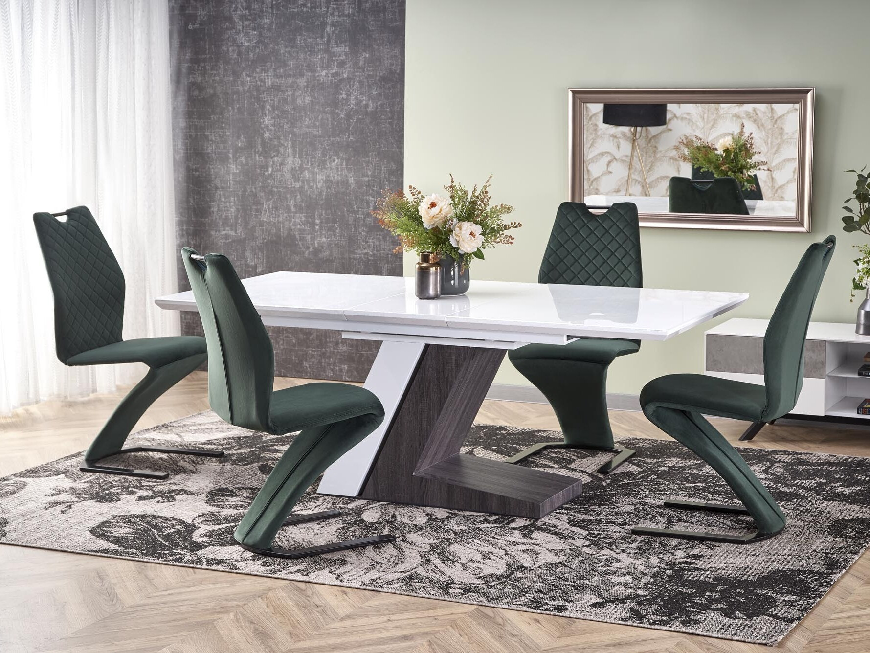 Chaise Houston 928 (Vert foncé)
