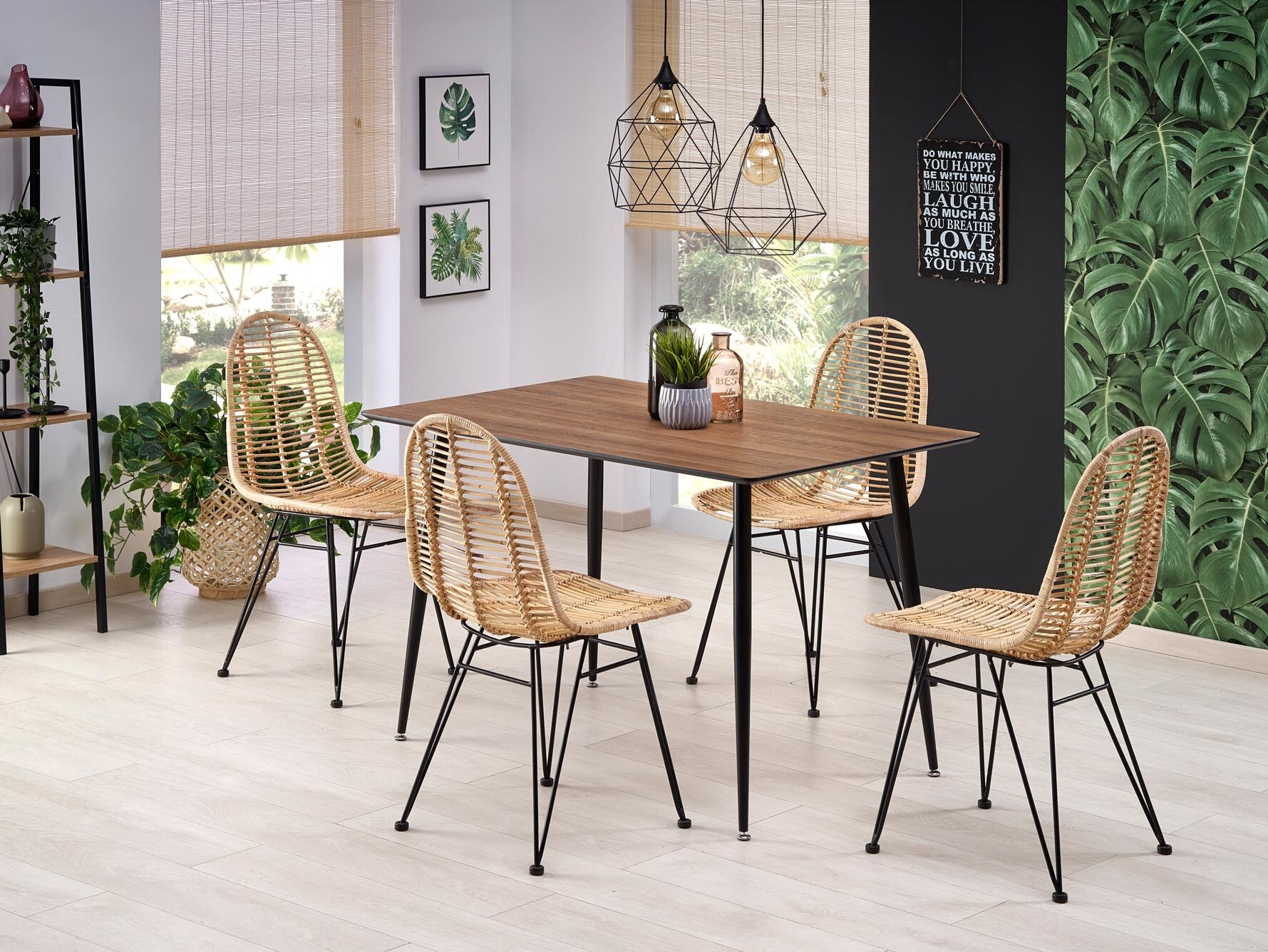 Chaise Houston 489 (Brun clair)