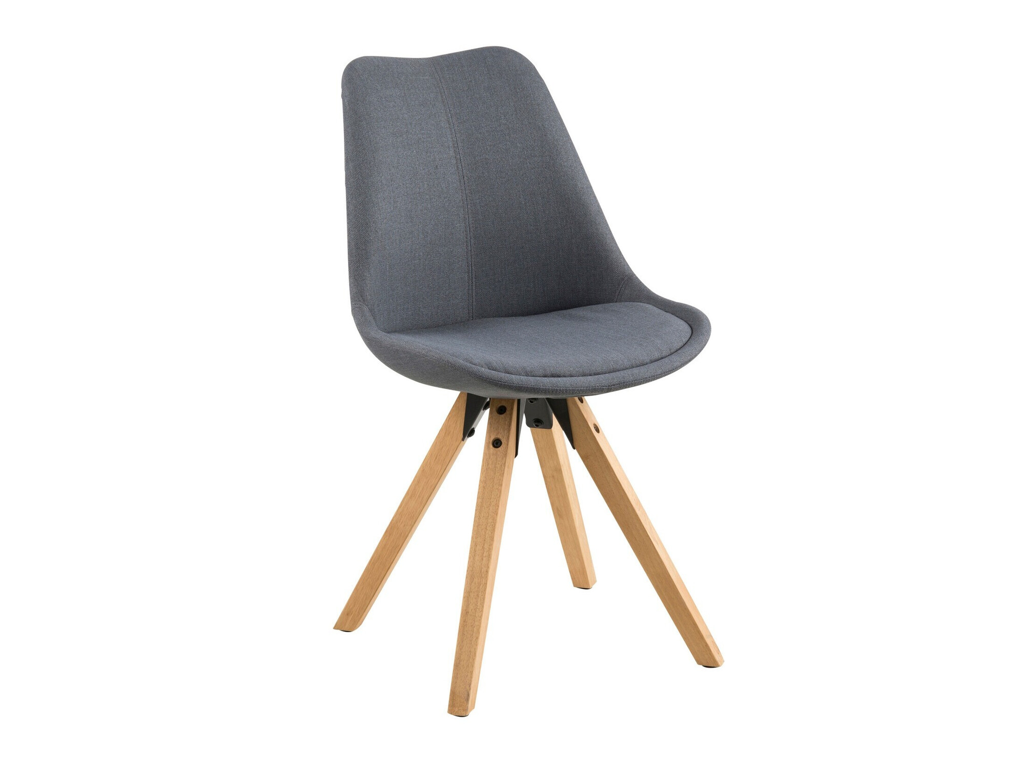 Chaise Norsica 135 (Gris foncé + Brun clair)