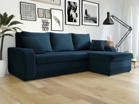 Canapé d'angle Comfivo 135 (Kronos 09 + Uttario Velvet 2967)