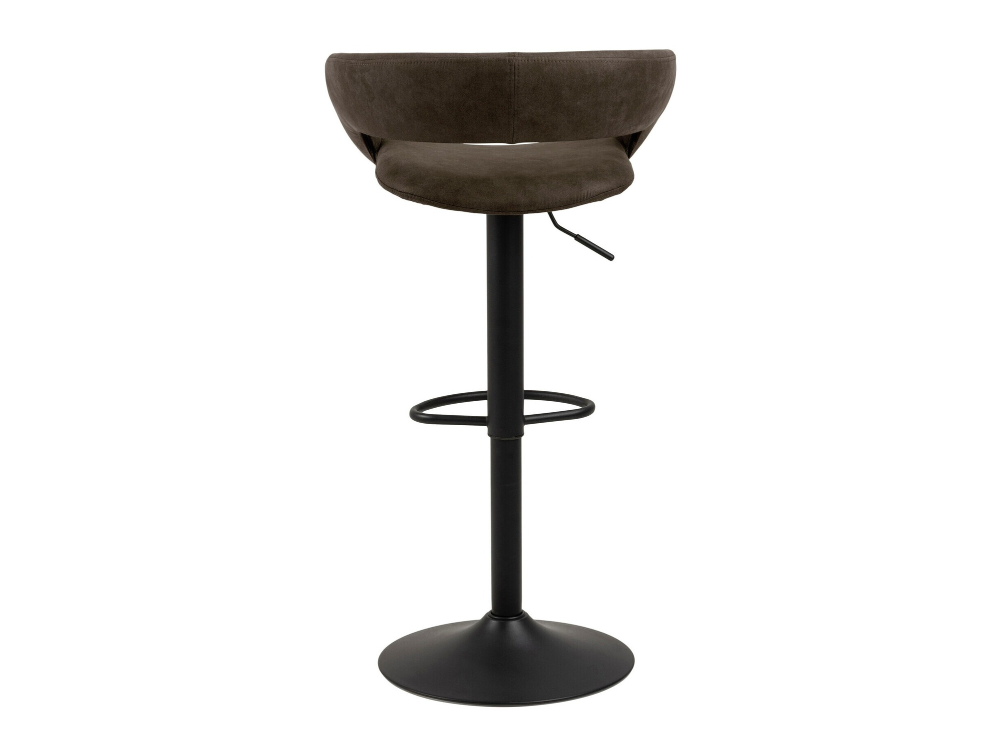 Chaise de bar mi-hauteur Norsica 280 (Anthracite + Noir)