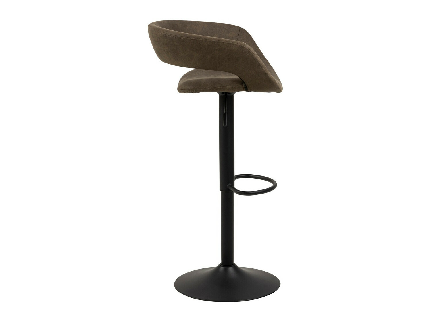 Chaise de bar mi-hauteur Norsica 280 (Chaki + Noir)