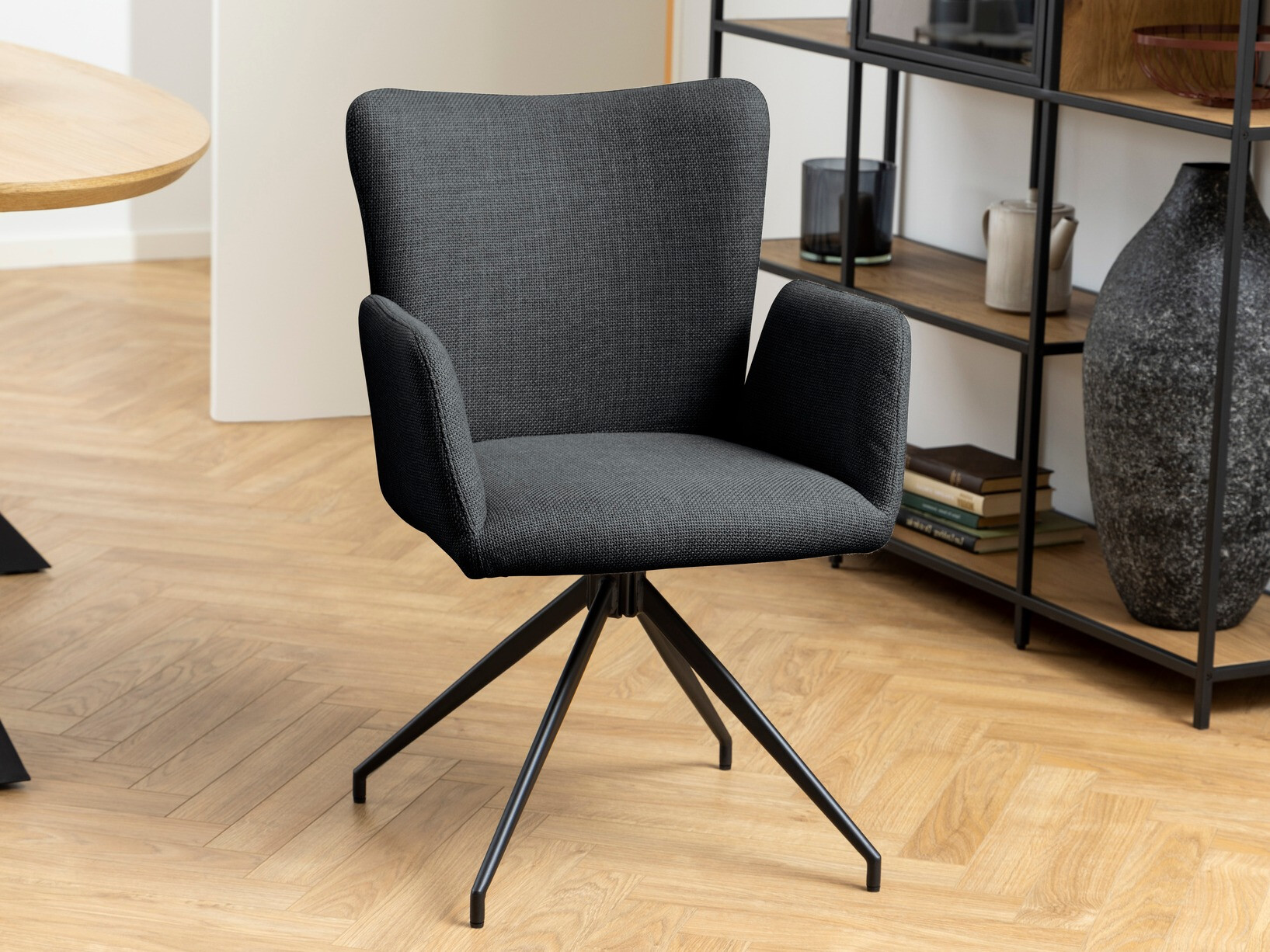 Chaise Norsica 651 (Gris foncé)