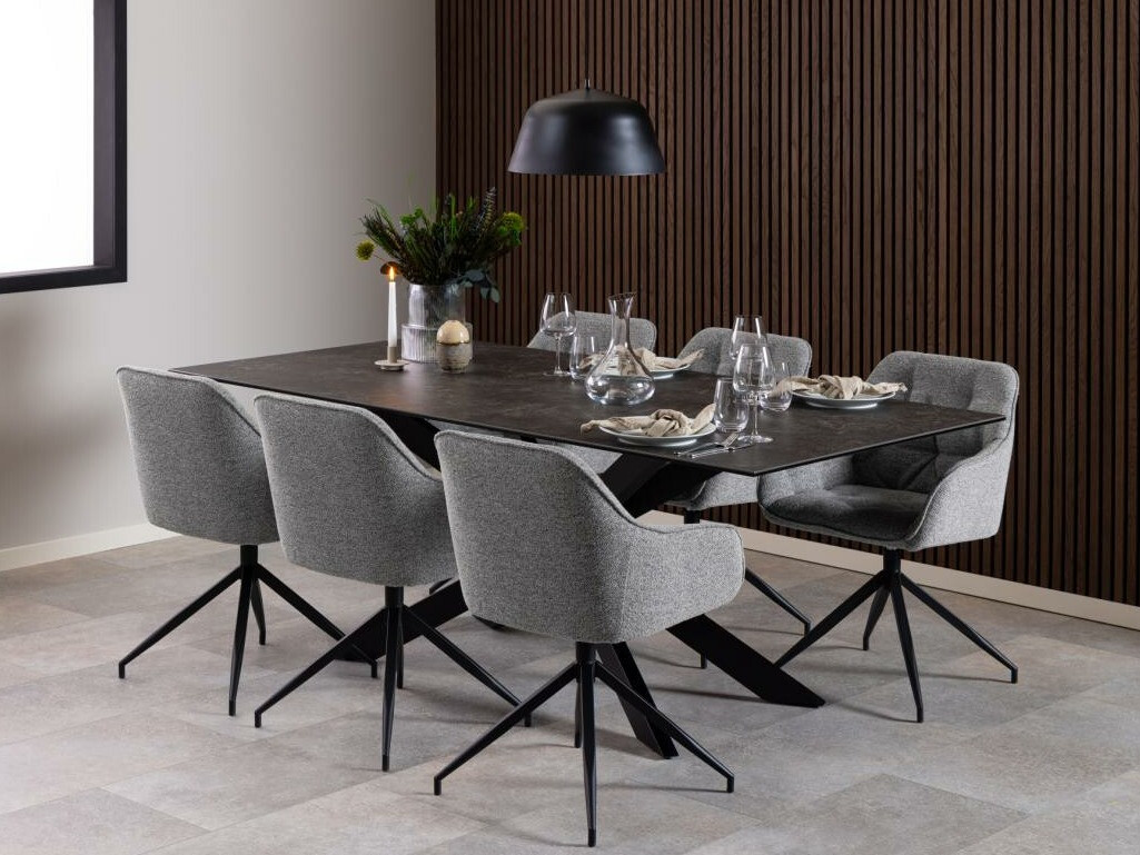 Chaise Norsica 763 (Gris clair)