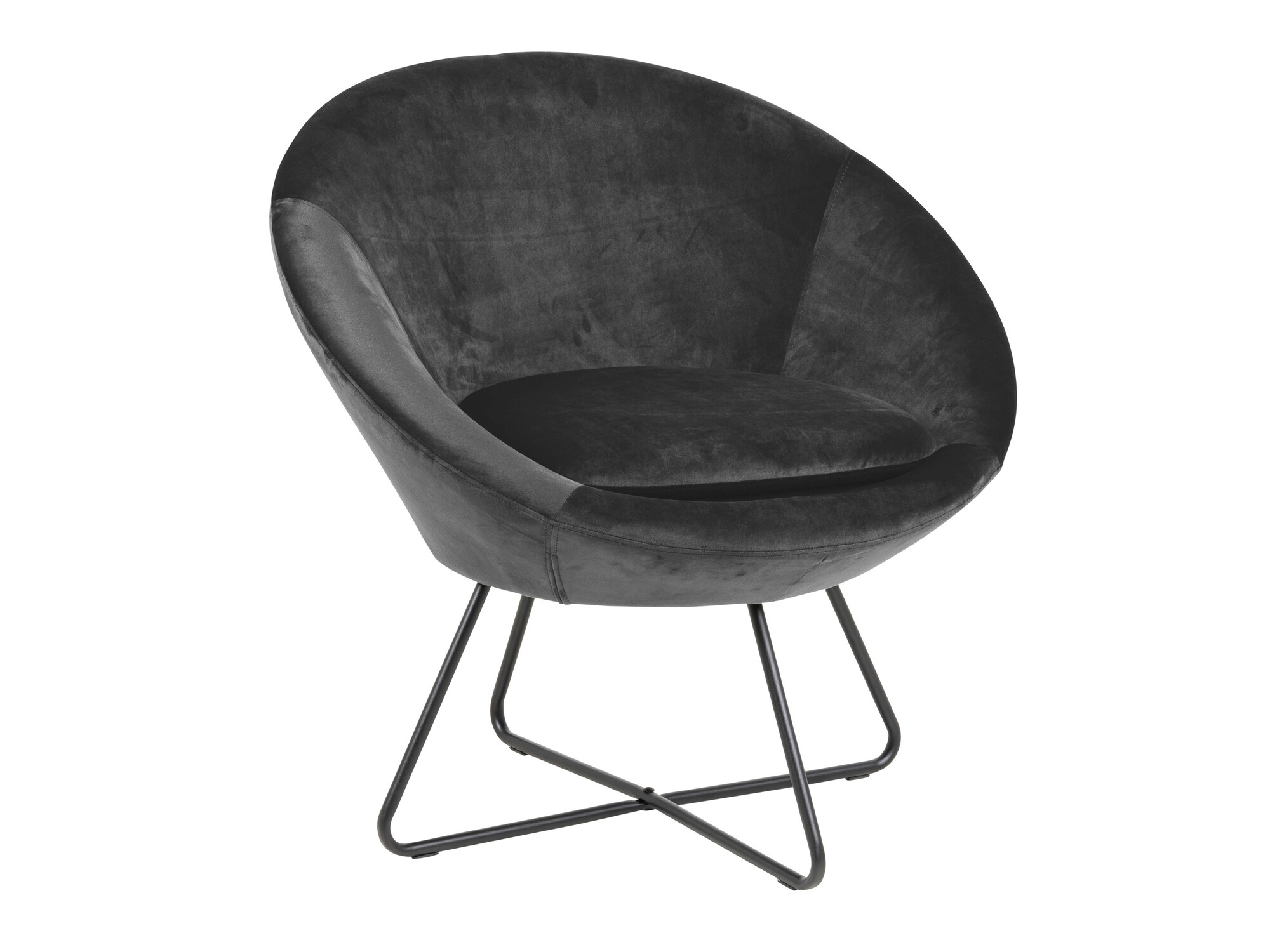 Fauteuil Norsica 245 (Gris foncé + Noir)