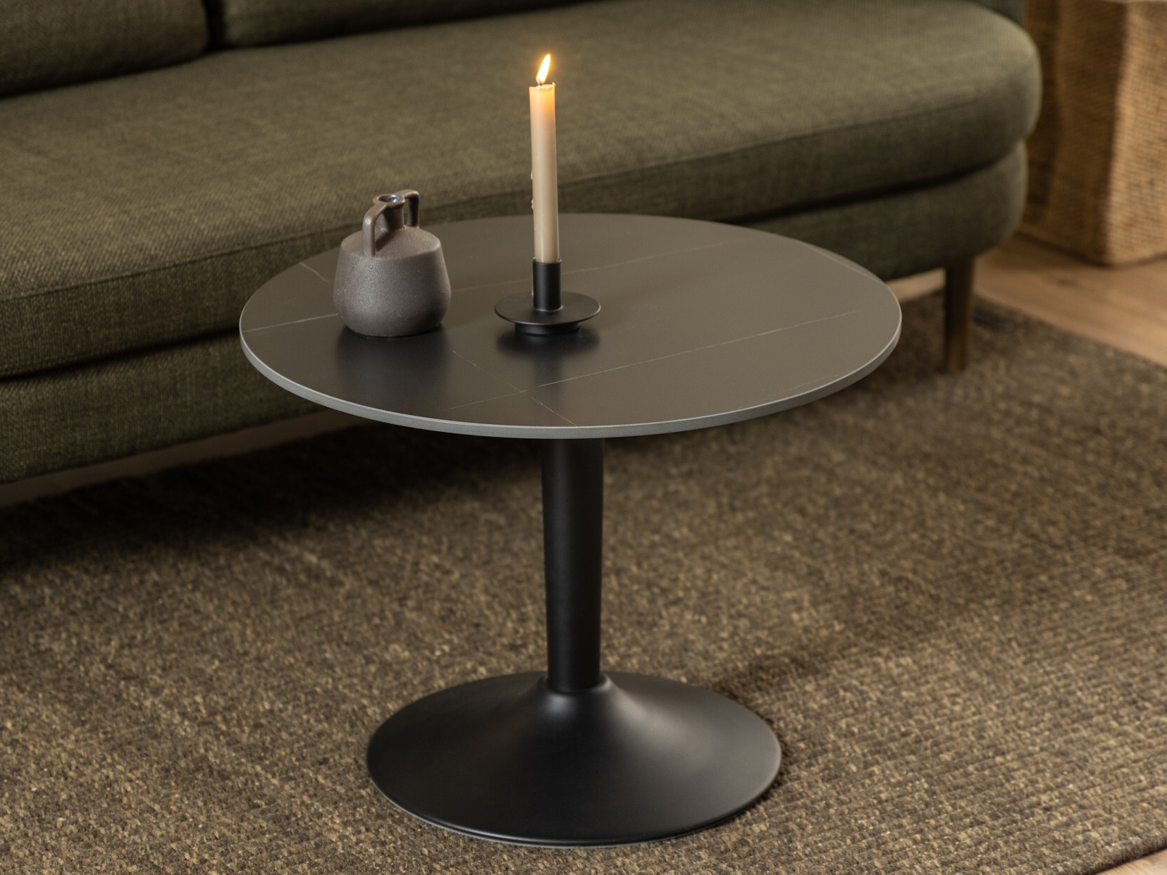 Table basse Norsica 742 (Marbre noir)