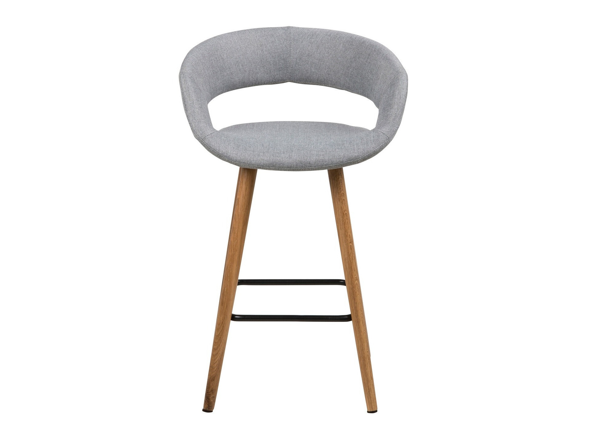 Chaise de bar mi-hauteur Norsica 139 (Gris clair)