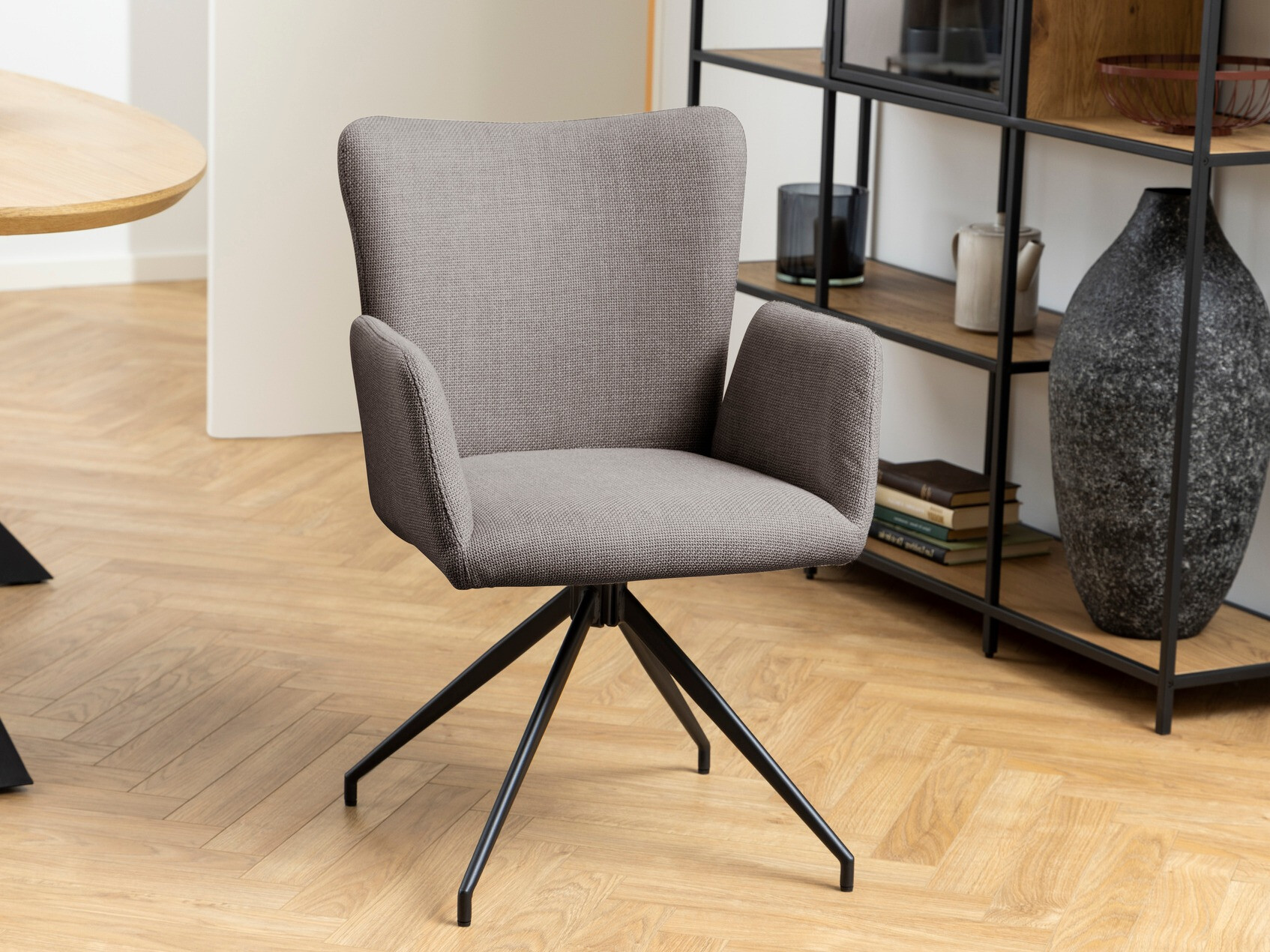 Chaise Norsica 651 (Gris clair)
