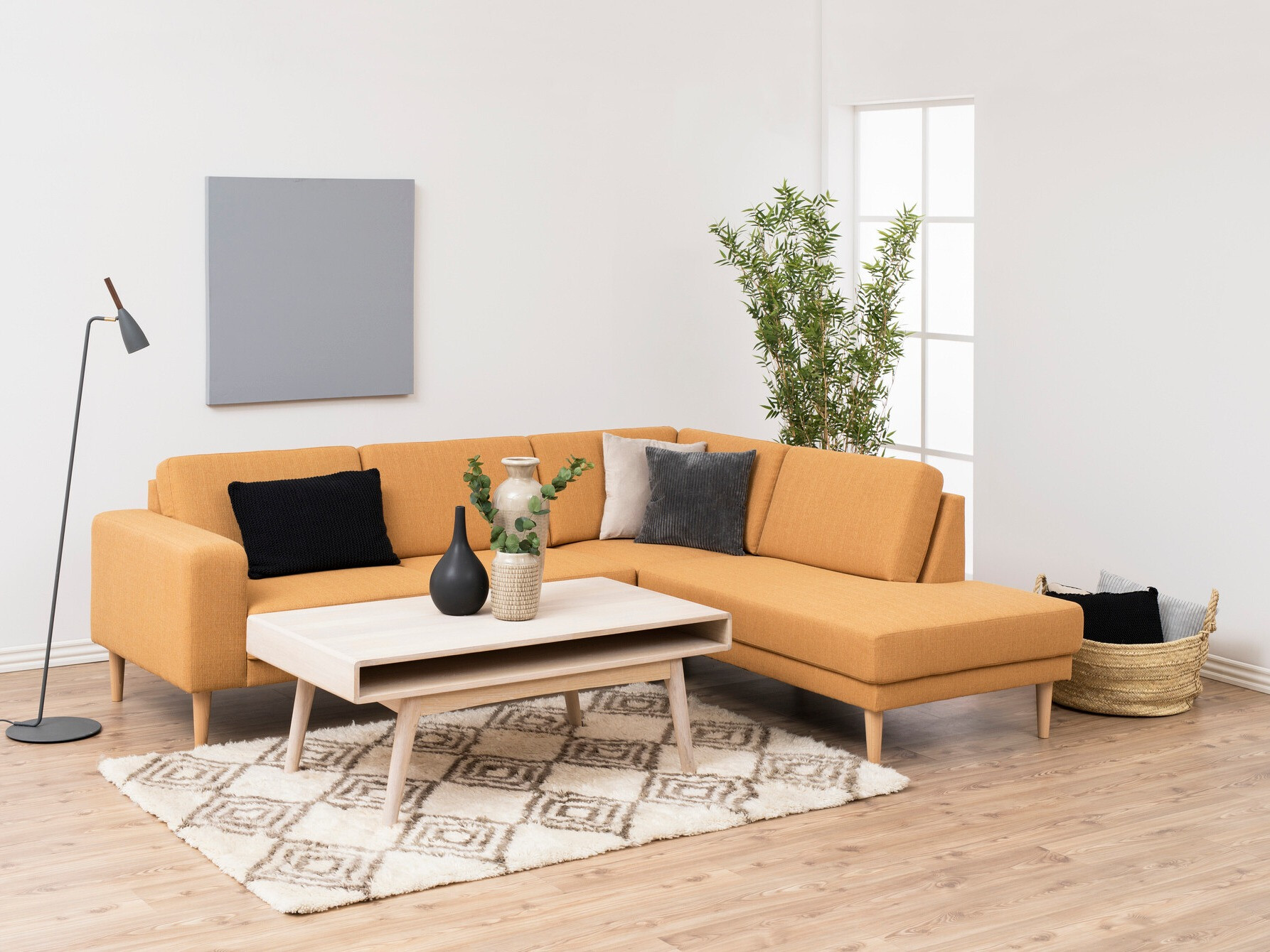 Table basse Norsica Elmdome 105 (Brun clair)